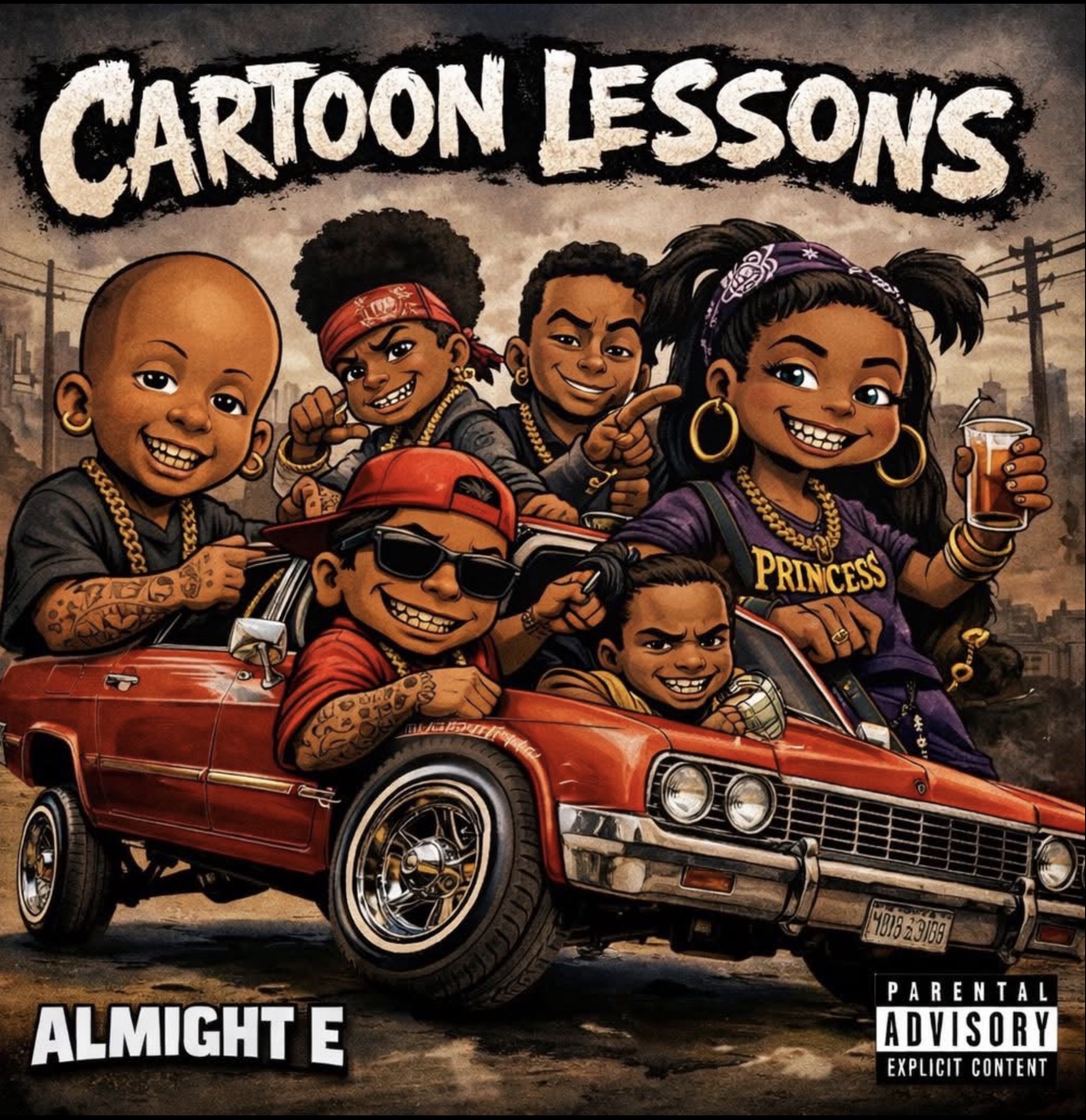 CARTOON LESSON by AL MIGHT E